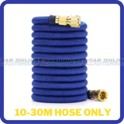 Magic Hose High-Pressure Car Wash Water Gun Set Expandable Pipe TPR Pipe + ALLOY Body Spray Injection Gardening Clean House / Car Wash Paip Cuci Kereta / Lantai