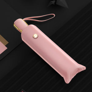 OLYCAT Mini Sun Umbrella Automatic UV Protection 3 Folding Women Umbrella Portable Lightweight Foldable Umbrella 6 Ribs