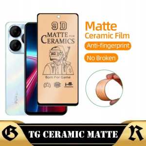 Anti Gores Layar Ponsel  ITEL P55 NFC/ ITEL P65 Full Cover Ceramic Matte Anti Pecah Cover Lentur