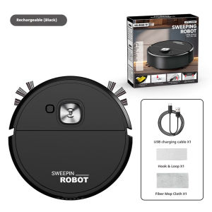 3-in-1 Robot Vacuum Cleaner USB Rechargeable Smart Navigation To Avoid Objects Automatic Cleaning Sweeping Machine Sweeper Robot