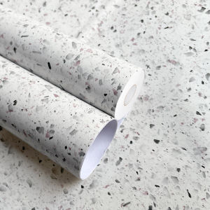 Wallpaper Self Adhesive Kitchen Toilet Mildew-proof Waterproof Tile Wall Decor Self Adhesive Marble Grain Table Sticker Oil-proof