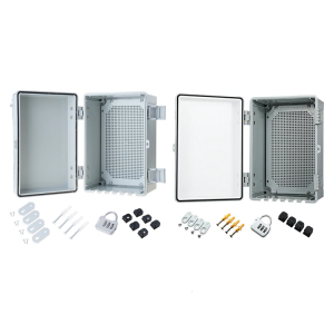 Practical Weatherproof Electrical Box Outdoor Daily Casual Use With Lock And Sturdy ABS Materials for Garden And Patios