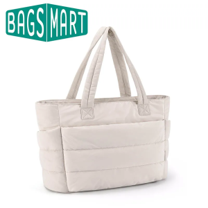 BAGSMART Womens Bag Large Capacity Solid Color Tote Bag Versatile Handbag for Commuter Work Student Class Shopping bag2026