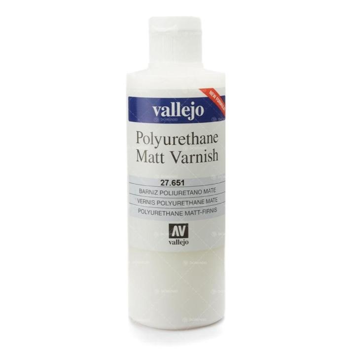 VALLEJO Medium & Varnish Acrylic / Polyurethane Varnish (Gloss, Matte