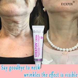 Spain Xhekpon neck cream neck wrinkle cream firming lifting Anti aging cream and wrinkles face cream Remove Wrinkle Repair Whitening And Anti-Aging Skin Firming Lifting And Moisturizing Skin Remove Fine Lines Neck Care wrinkles remover all types