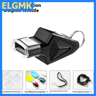 ELGMK Professional Whistle Soccer Basketball Referee Whistle Outdoor Sport High Quality Sports Like Big Sound Whistle Seedless Plastic