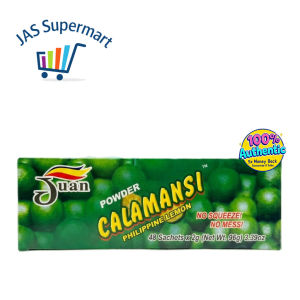 Juan Brand Calamansi Powdered Juice (48 x 2g Sachets) – Convenient Citrus Seasoning & Beverage Mix