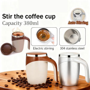 Automatic Mixing Cup Stainless Steel Coffee Milk Self Stirring Magnetic Mug Creative Blender Mark Cup
