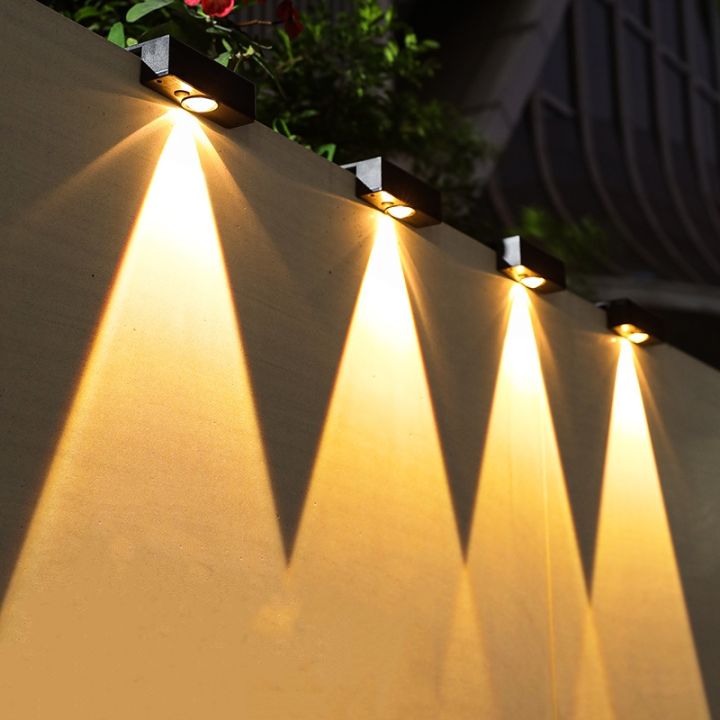 Wall mounted store garden lights