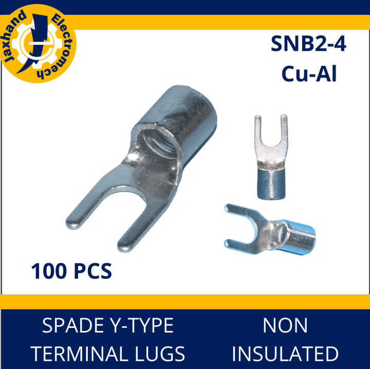 Spade YType Terminal Lugs, NonInsulated Crimp Type Lazada PH