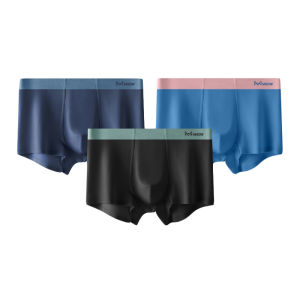 CMENIN  3Pcs Mới Modal Quần Lót Nam Boxer Quần Lót Nam Nhanh Khô Cuecas Gợi Cảm Nam Quần Lót Võ Sĩ Quần Short M1170