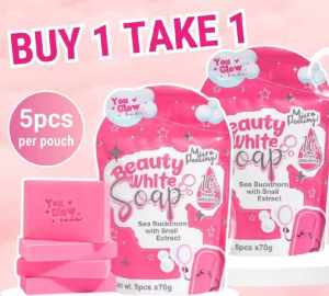 You Glow Babe Beauty Soap Sea Buckthorn with Snail Extract Rejuvanation And Hydration 5bar Whitening SOAP