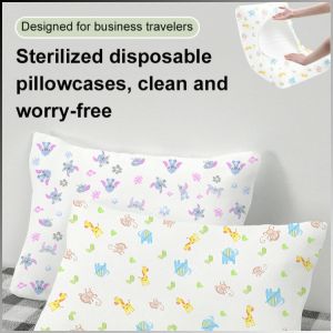 Disposable Thick Pillowcase Soft and Skin-friendly Unbreakable Pillow Insulation Antimicrobial
