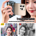Foldable Selfie Stick Quadruped 360 Degree Rotating Mini Selfie Stick Bluetooth Anti-Shake Phone Holder Vlog Shooting TikTok. 