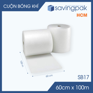 SB17 - 60cm x 100m - Cuộn bóng khí đóng hàng màng xốp hơi xốp nổ xốp khí chống sốc giá rẻ