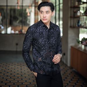 Jayabaya Batik AMARTA Kemeja Katun Furing Lengan Panjang