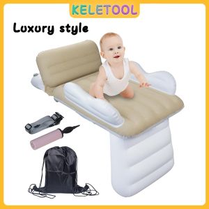 Inflatable Toddler Travel Bed Airplane baby travel inflatable bed for Car Airplane Trainhigh-speed trains
