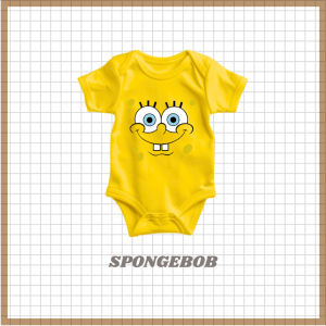 [INNOCENTTEES] Bộ liền thân SPONGEBOB MILESTONES - Áo liền quần cho bé     Bộ đồ liền thân cho bé     1 - 12 THÁNG