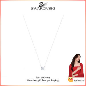 ♈ Swarovski ♈ Dây chuyền thời trang nữ Bạc S925 Dây chuyền kim cương trắng hấp dẫn Quà tặng Ngày lễ tình nhân Quà tặng sinh nhật