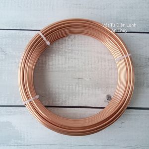 1Kg cáp máy lạnh điều hòa phi 4.0mm dầy 0.5mm