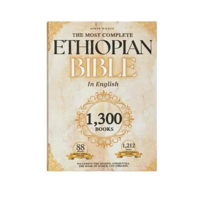 Complete Ethiopian Bible English Version Includes 88 Books Other Missing Texts Large Print For Easy Reading