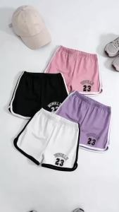 4 Pairs of Kids Digital-Print Shorts Fashionable Soft and Comfortable Loose-Fitting Sports Pants Suitable for Boys and Girls2026
