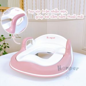 Ghế nhà tắm ghế bậc thang bô vệ sinh kèm nắp đậy cho bé BabyUS