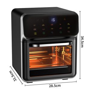 【Malaysia delivery】KONKA Air Fryer Oven 16L Electric Fryer murah Cooker drying machine kitchen aid appliances cooker Oil free Fryer kitchen appliances Multifunctiona