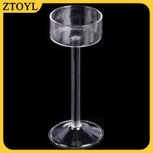 ZTOYL 1PC nến thủy tinh chủ sở hữu thiết lập tealight nến chủ trang trí nội thất đám cưới Bảng centerpieces pha lê chủ ăn tối bảng thiết lập