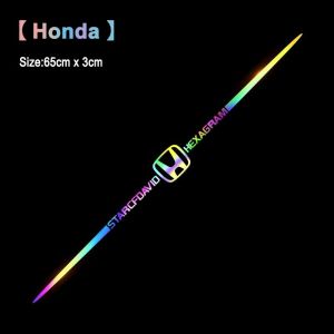 【Ann-Car】1PC Laser stickers Reflective Car Logo Stickers car decoration stickers Honda Toyota Proton Perodua