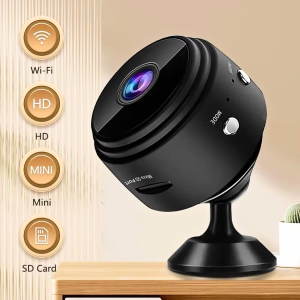 Taffware Kamera CCTV wifi sambung hp jarak jauh tersembunyi Mini IP Wide Nightvision 1080P A9NV