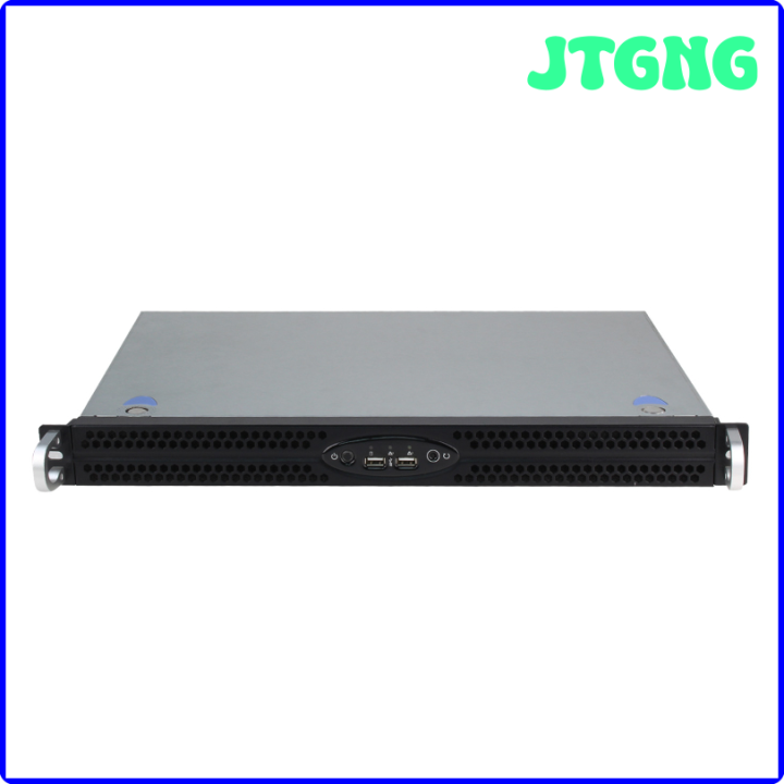 JTGNG 19inch rack-mounted server chassis 1U short computer case TP1U300 ...