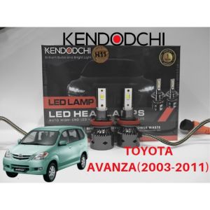 🔥READY STOCK🔥KENDODCHI 2Pcs H11 LED Car Headlight FOR TOYOTA AVANZA(2003-2011) product by Malaysia
