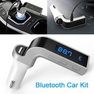 G7 Bluetooth Car Kit Handsfree FM Transmitter Radio MP3 Player USB Charger