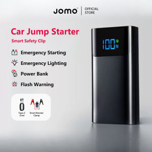 ✅SG Ready Stocks✅ JOMO Car Jump Starter Car Power Bank & LED Flashlight Instant Start at 0V for All Vehicles