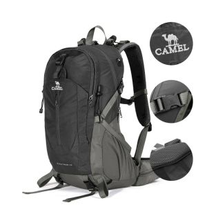 CAMEL 40L Waterproof Backpacks Men Women Climbing Bag for Men Ultralight Hiking Backpack with Sport Bags Covers Camping