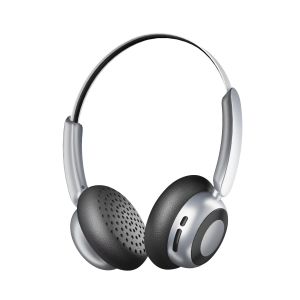 NEWMSNR Retro Fashion Bluetooth Headset 3D HiFi Surround Bass Wireless Headphones Noise Reduction HD Call Earphone With Long Battery Life Light Weight Earphones