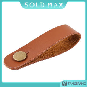 Tali Leher Gitar Premium Faux Leather Anti Slip Untuk Gitar Akustik Bass Klasik Elektrik Hook Button Tahan Lama