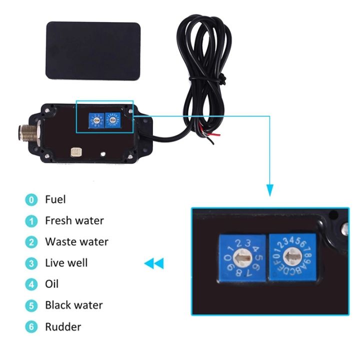 Yacht Devices NMEA2000 Tank niveau adapter George Kniest