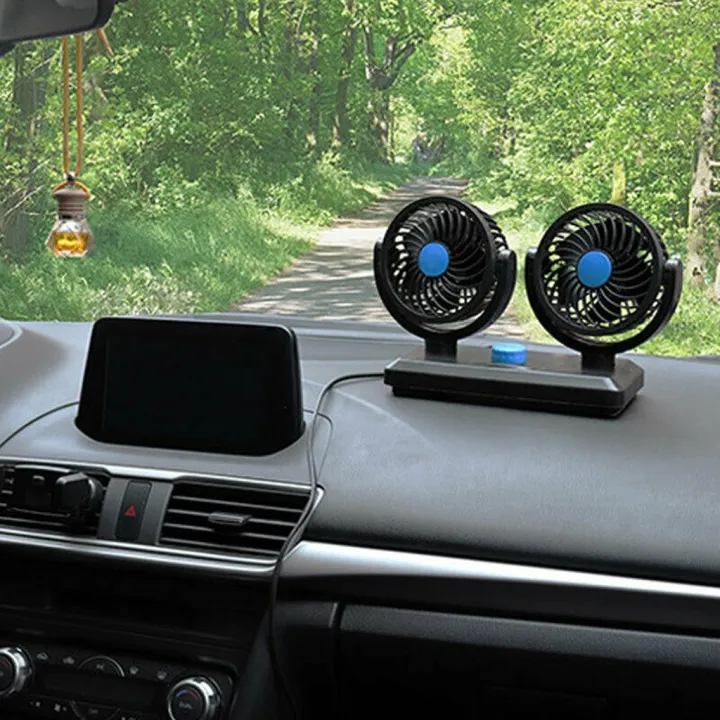 AUTOFun 12V/24V 360 Degree All-Round Adjustable Car Auto Air Cooling ...