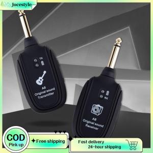 [Jocestyle Outdoor Mall]A8 Guitar Pickup UHF Audio Transmitter Receiver Electric Guitar Wireless System