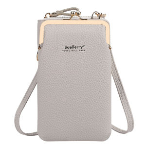 Tas Selempang Hp Wanita Kulit Import Kekinian Tas Bahu Import Wanita Terbaru Dompet Baellerry Wanita Kulit Sintetis Motif Kulit Jeruk Tas Dompet Wanita Serbaguna Tempat Hp dan Uang Tali Panjang Murah Kekinian