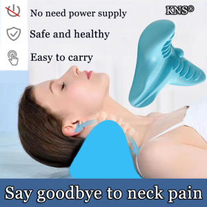 【Orthopedic doctor recommendation】KNS Neck massager Massage pillow Neck pillow orthopedic for neck pain Neck pillow massager Nexk pillow/Simulated real shiatsu massage