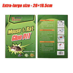 【Specialized Catching Big Mice】🔔Rat Mouse Traps Non-Toxic Sticky Mouse Board Enhanced Stickiness Folding Lightweight Conveniently for Household Rodent Killing Tool
