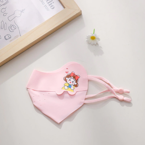 Khẩu trang chống tia UV cho bé khẩu trang vải cho bé khẩu trang 3D thun lạnh UPF50+ có dây điều chỉnh - Green Pharma