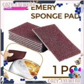 Magic Nano Emery Sponge Pad Cleaning Carborundum Eraser Rub Dish Pot Cleaner Kitchen Household Bathroom Accessory (1 PC)