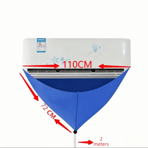 NEXTYOO Thickened PVC Air Conditioner Clean Cover Waterproof Leak-proof Air Conditioner Cleaning Kit Durable Drain Aircon Cleaning Bag Home Use