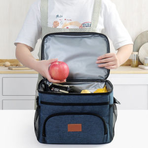 【NEW A 】Outdoor Insulated Bag Portable Large Capacity Single Shoulder Aluminum Foil Insulated Bag Multifunctional Lunch Bag Bento Bag