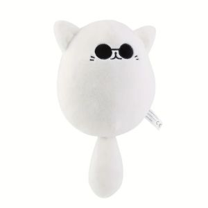 SUPERRR Stuffed Animals Gojo Cat Plush Sunglasses Plush Doll White Cat Plushies Kids Toy Anime Satoru Gojo Plush Home Decor