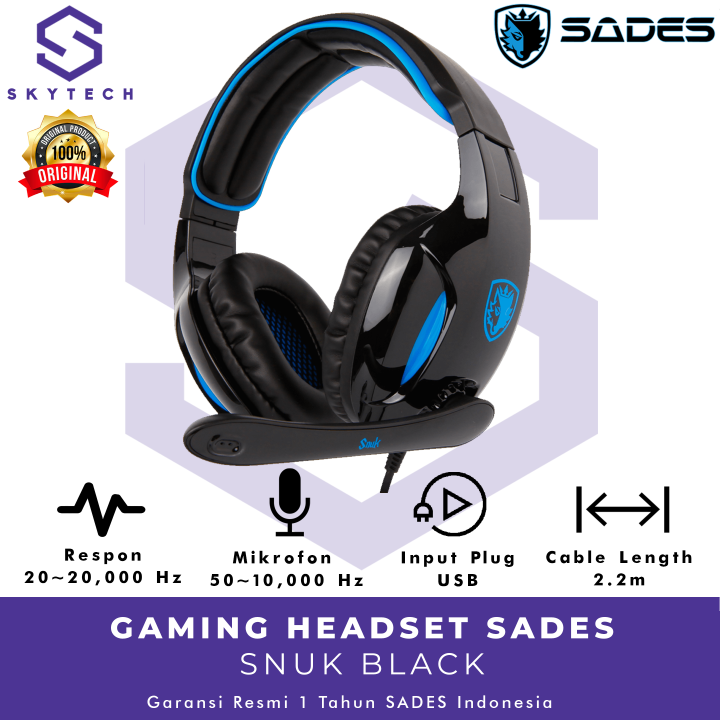 Sades discount snuk headset